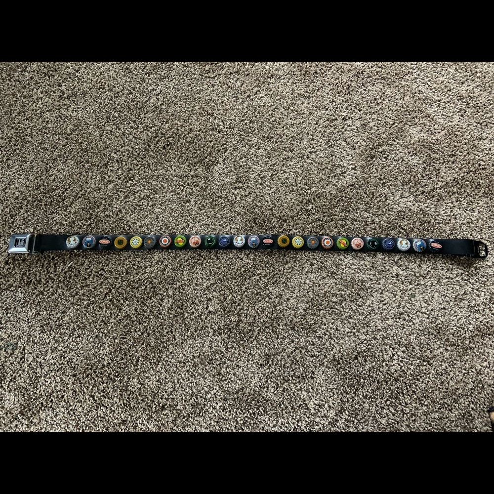 Seat Belt Buckle Bottle Cap Belt